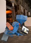 Used Merritt Davis ¾” Pedestal Mounted Single Screw Co-Extruder. Approximate 24 to 1 L/D ratio. Electrically heated, air cooled 3 zone non-vented barrel. Water cooled feed throat with hopper. Driven ...