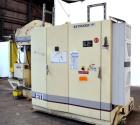 Used PTI Processing Technologies 2-1/2” Trident Series Single Screw Extruder, Model 2500. Approximate 32 to 1 L/D ratio. 5 Zone non-vented barrel electrically heated, air cooled. Water cooled feed th...