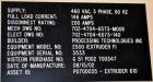 Used PTI Processing Technologies 2-1/2” Trident Series Single Screw Extruder, Model 2500. Approximate 32 to 1 L/D ratio. 5 Zone non-vented barrel electrically heated, air cooled. Water cooled feed th...