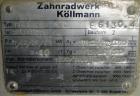 Used Paul Muller Single Screw Extruder, Model Elek 45-36D, 45 mm (1.75
