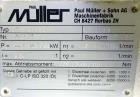 Used- Paul Muller single screw extruder, type ELEK 60-36D. 2.34