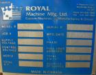 Used Royal Machine 1.25