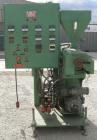 Used Sterling Extruder Corp 1-1/2'' Single Screw Extruder. Approximately 24 to 1 L/D ratio. Electrically heated, water cooled 4 zone non-vented barrel, no water system. Water cooled feed throat with ...