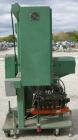 Used Sterling Extruder Corp 1-1/2'' Single Screw Extruder. Approximately 24 to 1 L/D ratio. Electrically heated, water cooled 4 zone non-vented barrel, no water system. Water cooled feed throat with ...