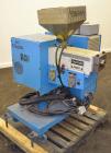 Used Theysohn 3/4’’ Single Screw Co-Extruder. Approximate 20 to 1 L/D ratio. Electrically heated, air cooled 3 zone non-vented barrel. Water cooled feed throat with hopper. Driven by a 2hp, 530 volt,...