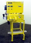 Used Wayne Machine & Die 1” Single Screw Extruder, Model Table Top. Approximately 20 to 1 L/D ratio. Electrically heated, air cooled 2 zone non-vented barrel. Water cooled feed throat, no hopper. Dri...