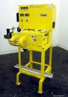 Used Wayne Machine & Die 1” Single Screw Extruder, Model Table Top. Approximately 20 to 1 L/D ratio. Electrically heated, air cooled 2 zone non-vented barrel. Water cooled feed throat, no hopper. Dri...