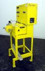 Used Wayne Machine & Die 1” Single Screw Extruder, Model Table Top. Approximately 20 to 1 L/D ratio. Electrically heated, air cooled 2 zone non-vented barrel. Water cooled feed throat, no hopper. Dri...