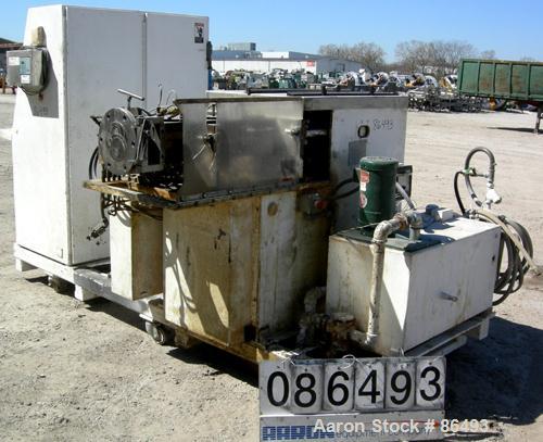 Used APV Baker Twin Screw Extruder, 50 MM Screw Diameter, Model F23215