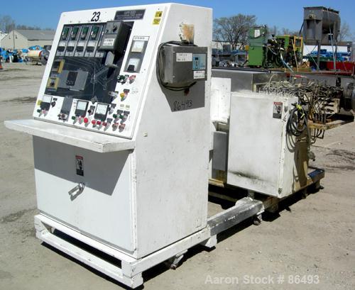 Used APV Baker Twin Screw Extruder, 50 MM Screw Diameter, Model F23215