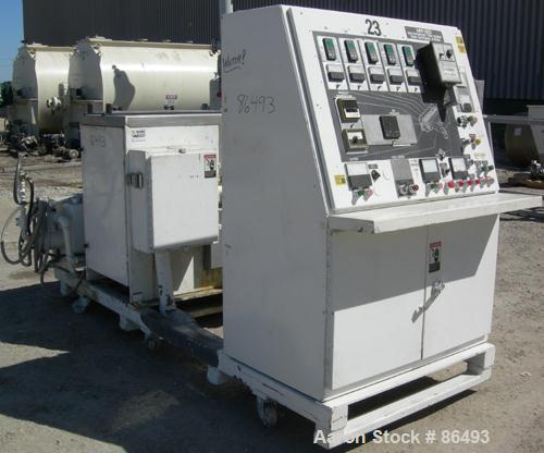 Used APV Baker Twin Screw Extruder, 50 MM Screw Diameter, Model F23215