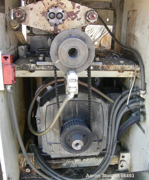 Used APV Baker Twin Screw Extruder, 50 MM Screw Diameter, Model F23215