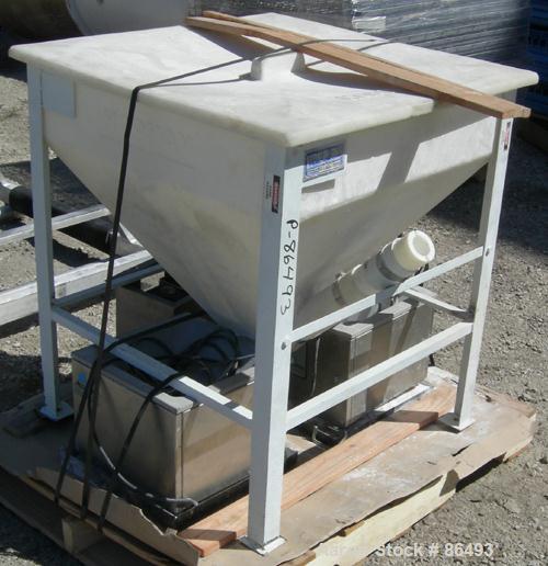Used APV Baker Twin Screw Extruder, 50 MM Screw Diameter, Model F23215