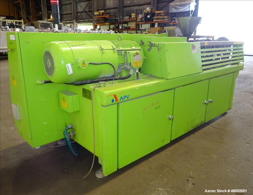 Used APV Baker LTD Twin Screw Extruder, Model MP 2040 TC.
