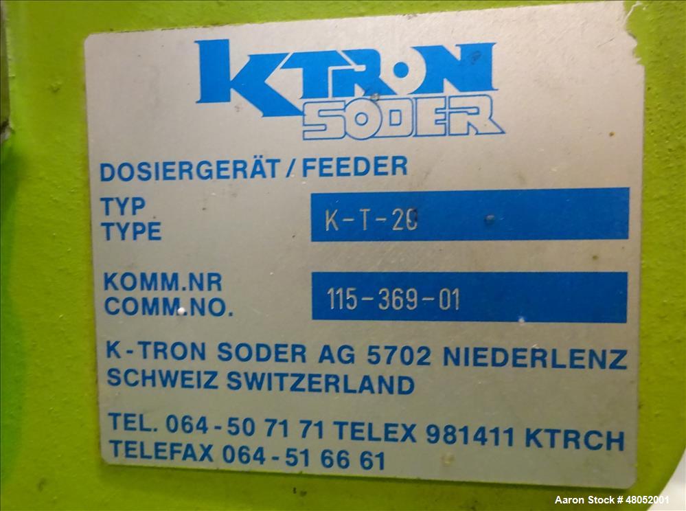 Used APV Baker LTD Twin Screw Extruder, Model MP 2040 TC.