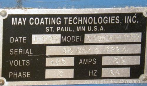 Used APV MP 2000 Series 50mm Twin Screw Extruder, MP 2050. Approximately 25:1 L/D ratio. Co-rotating side by side intermeshing screw design. Top vented electrically heated, water cooled split design ...