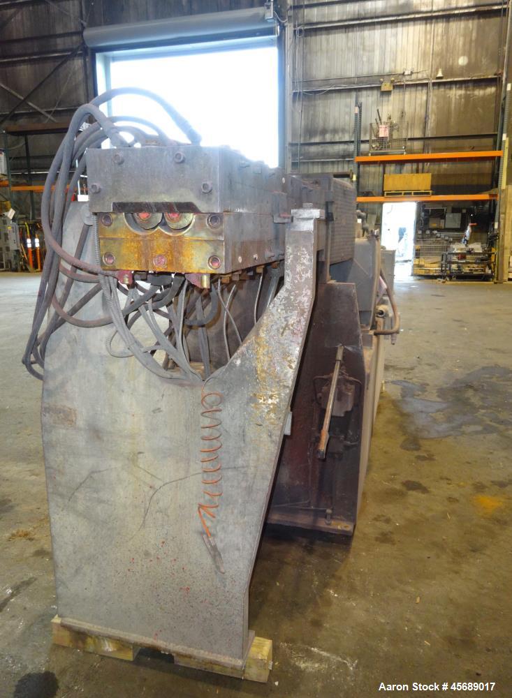 Used B&P Process Equipment MP Series 80 mm Twin Screw Compounder Extruder, Mode