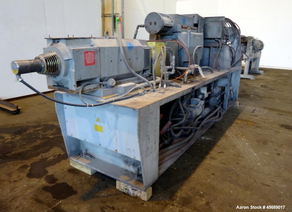 Used B&P Process Equipment MP Series 80 mm Twin Screw Compounder Extruder, Mode