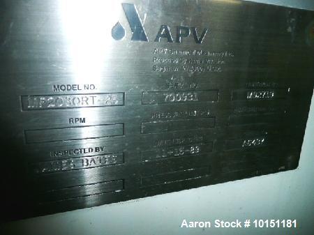 Used APV Twin Screw Powder Coating Line