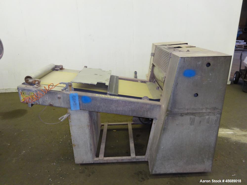 Used APV Baker Perkins 30mm Twin Screw Compounder Extruder, Model MP30. Approximate 15 to 1 L/D ratio. Co-rotating screw design. Clamshell design, 3 zone electrically heated, liquid cooled barrel. Wa...