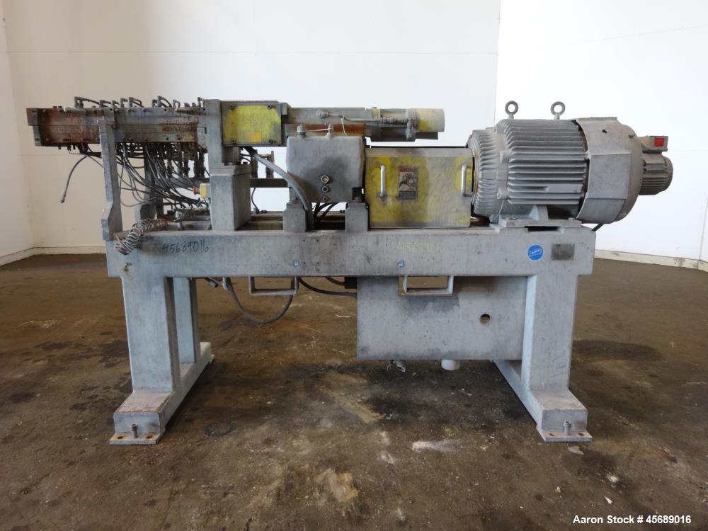 Used B&P Process Equipment MP Series 50mm Twin Screw Compounder Extruder, Model