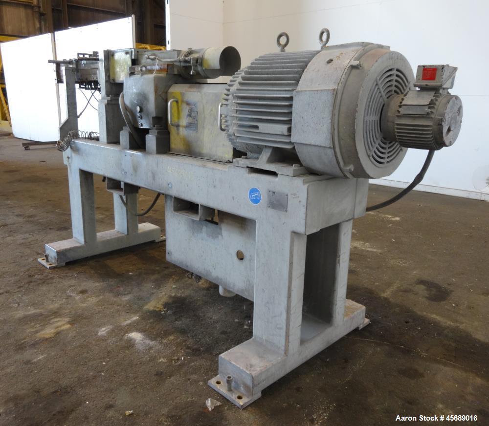 Used B&P Process Equipment MP Series 50mm Twin Screw Compounder Extruder, Model