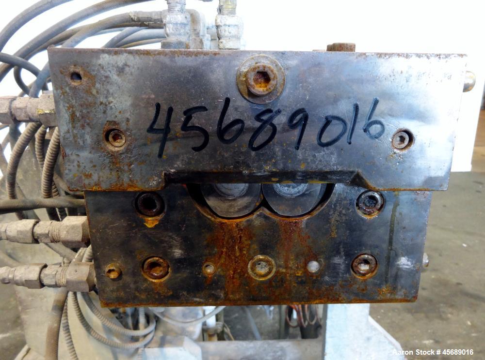 Used B&P Process Equipment MP Series 50mm Twin Screw Compounder Extruder, Model