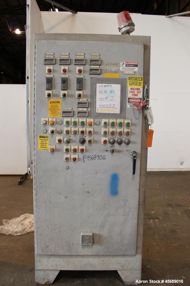 Used B&P Process Equipment MP Series 50mm Twin Screw Compounder Extruder, Model