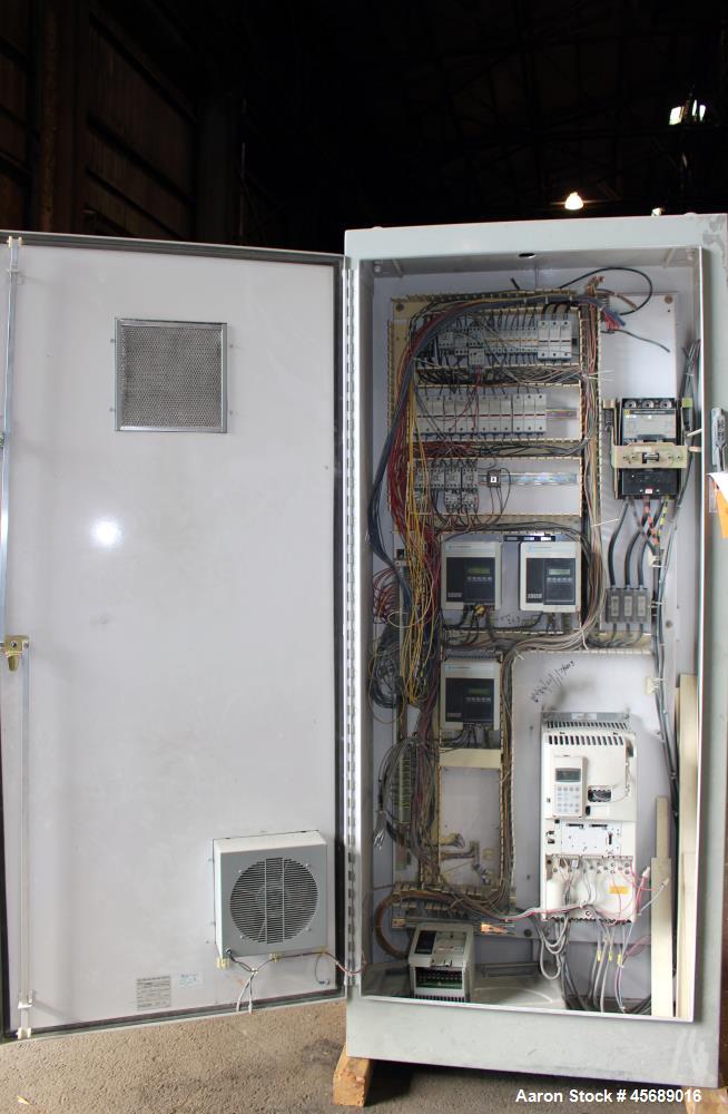 Used B&P Process Equipment MP Series 50mm Twin Screw Compounder Extruder, Model