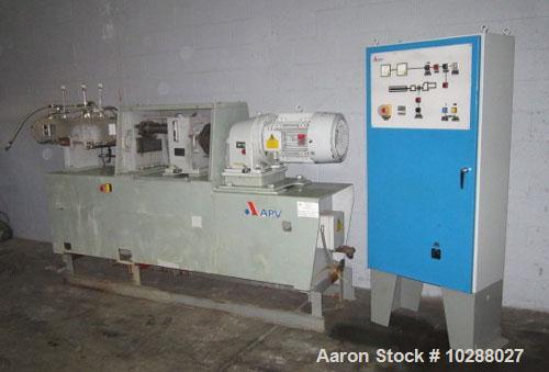 Used-APV Baker Perkins Twin Screw Extruder CP1100