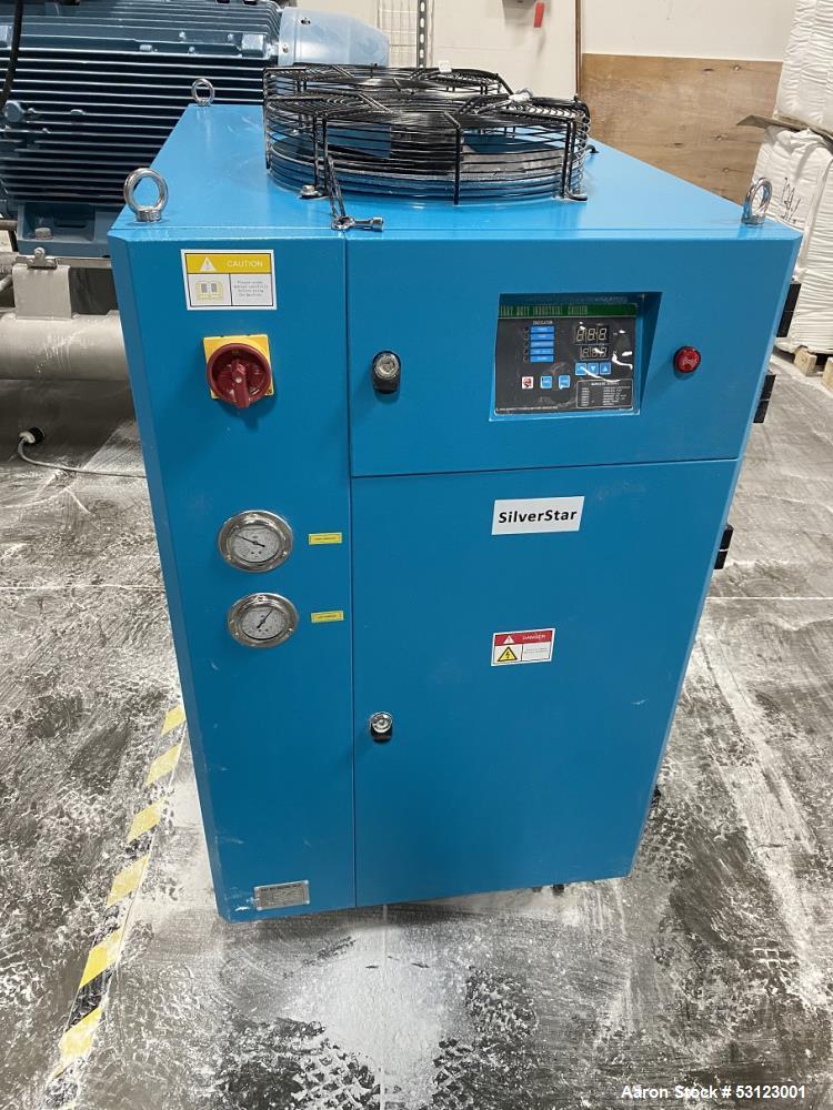 Used Baker Perkins SBX80 Co-rotating Twin Screw Extruder.