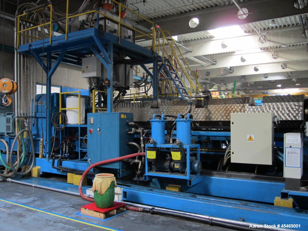 Used Bandera Co-Rotating Twin Screw Extruder