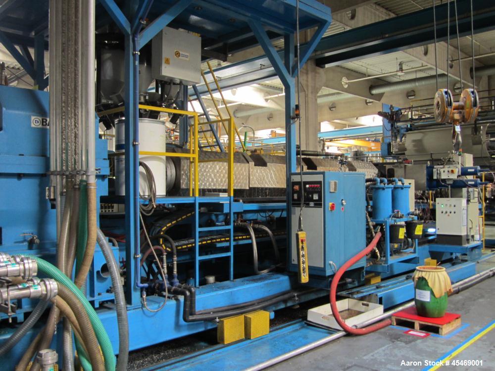 Used Bandera Co-Rotating Twin Screw Extruder