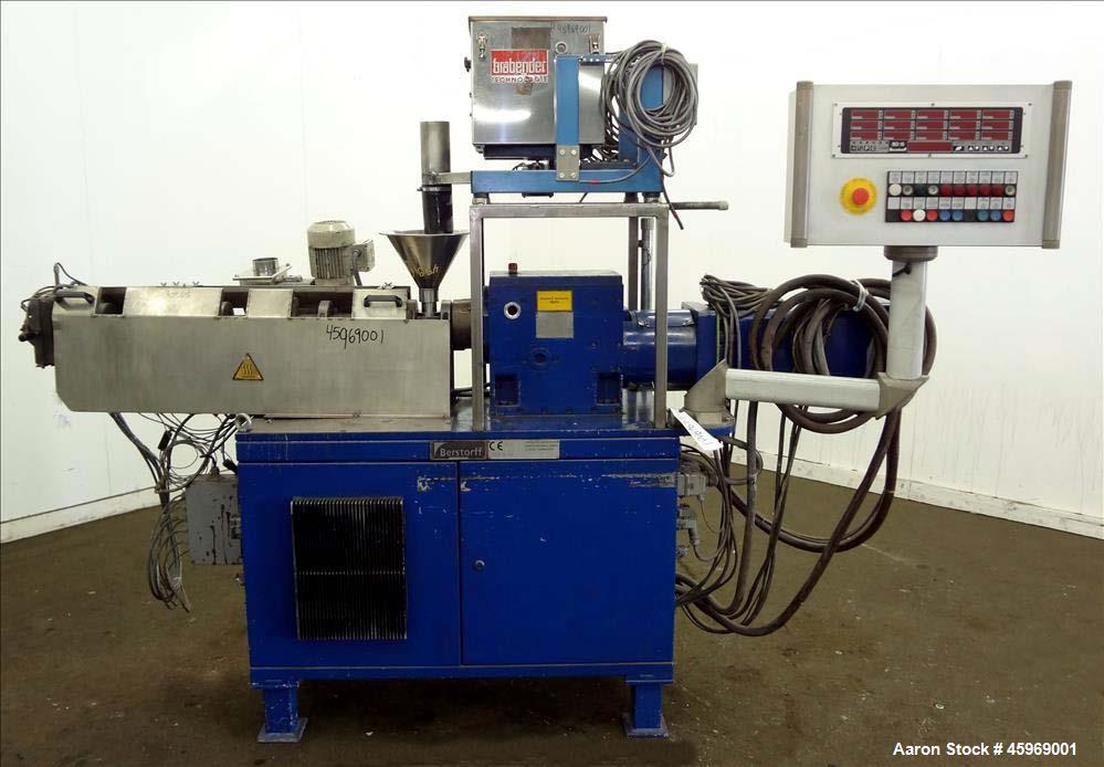 Used Berstorff ZE-25 CL Twin Screw Extruder