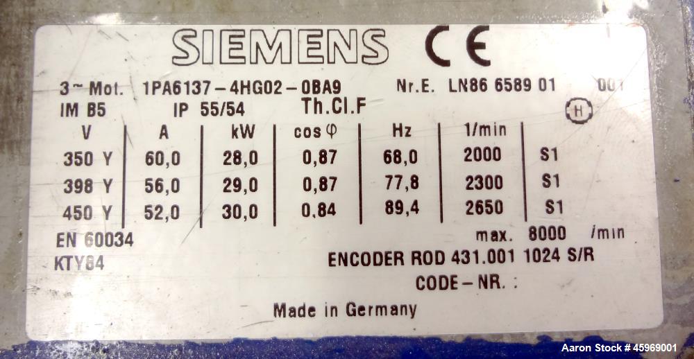 Used Berstorff ZE-25 CL Twin Screw Extruder
