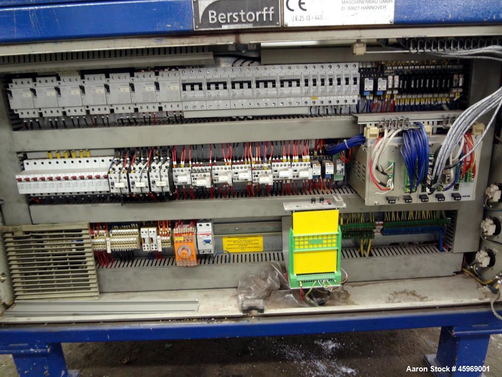 Used Berstorff ZE-25 CL Twin Screw Extruder