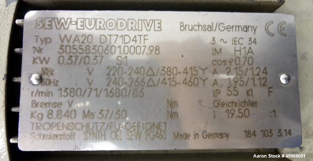 Used Berstorff ZE-25 CL Twin Screw Extruder