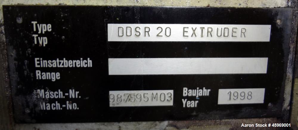 Used Berstorff ZE-25 CL Twin Screw Extruder