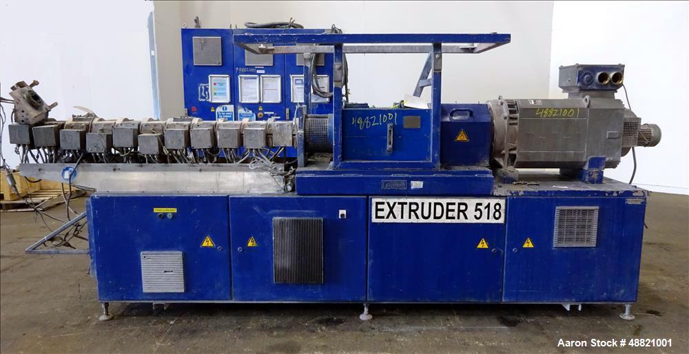 Used- Berstoff Twin Screw Extruder, Type ZE 40Ax44D-UTX.