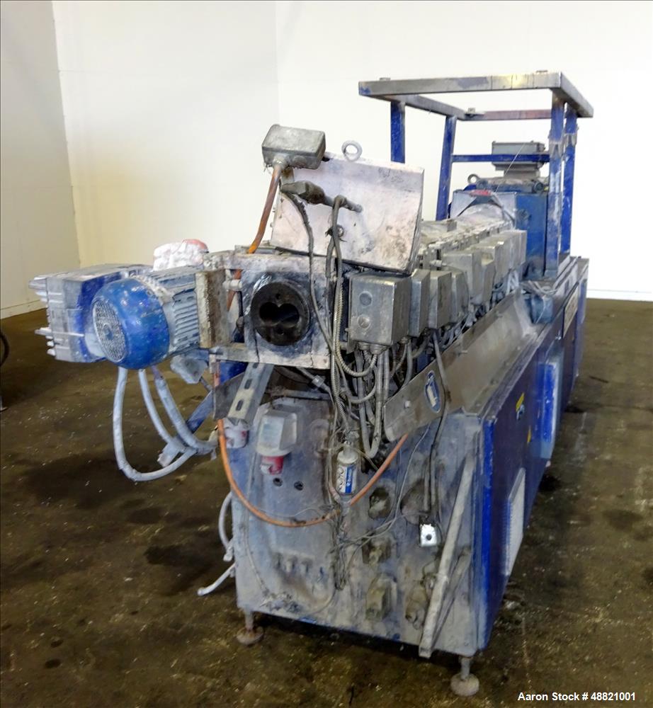 Used Berstoff Twin Screw Extruder, Type ZE 40Ax44D-UTX.