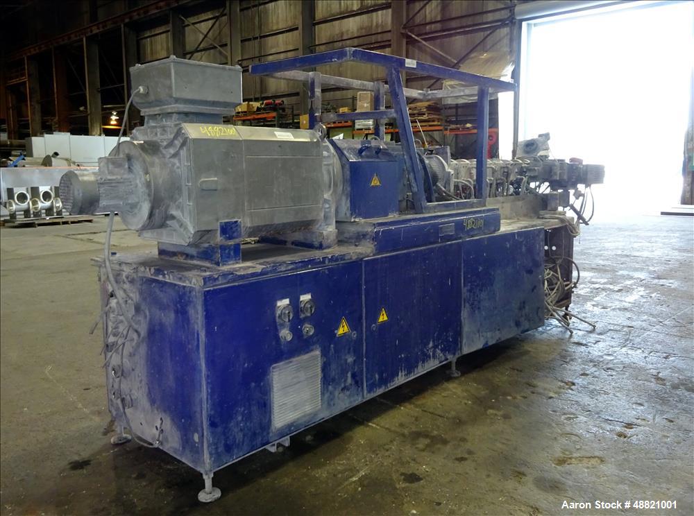 Used Berstoff Twin Screw Extruder, Type ZE 40Ax44D-UTX.