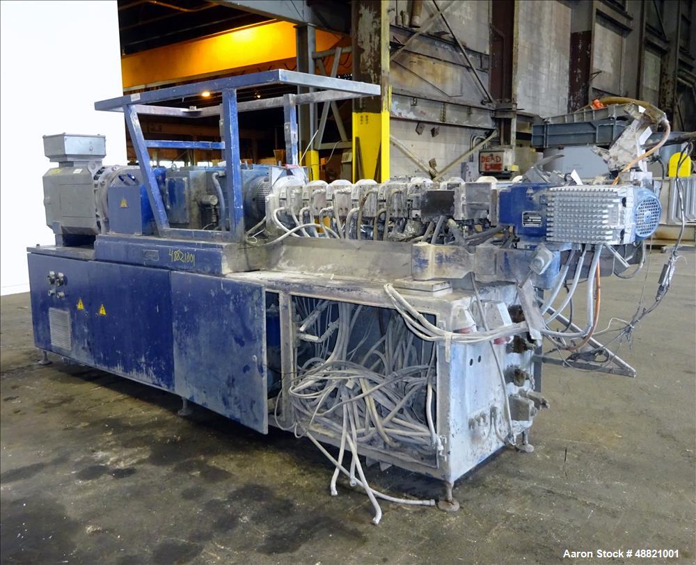 Used- Berstoff Twin Screw Extruder, Type ZE 40Ax44D-UTX.