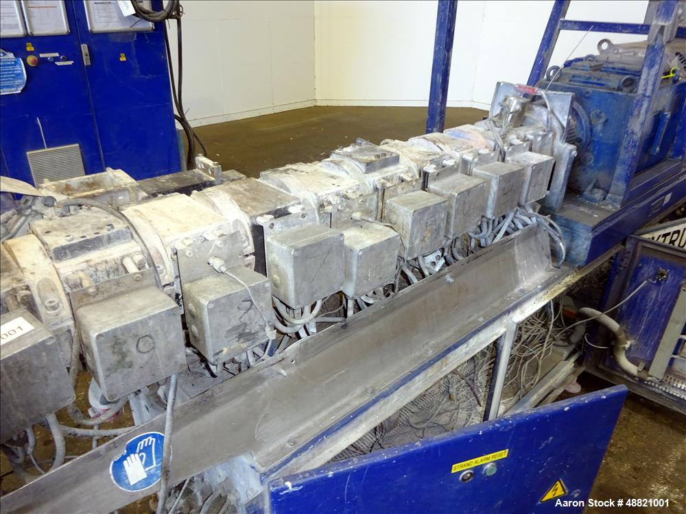 Used Berstoff Twin Screw Extruder, Type ZE 40Ax44D-UTX.