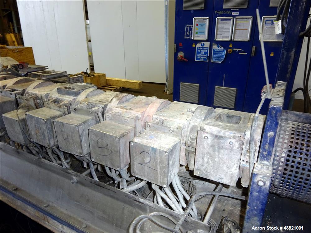 Used Berstoff Twin Screw Extruder, Type ZE 40Ax44D-UTX.
