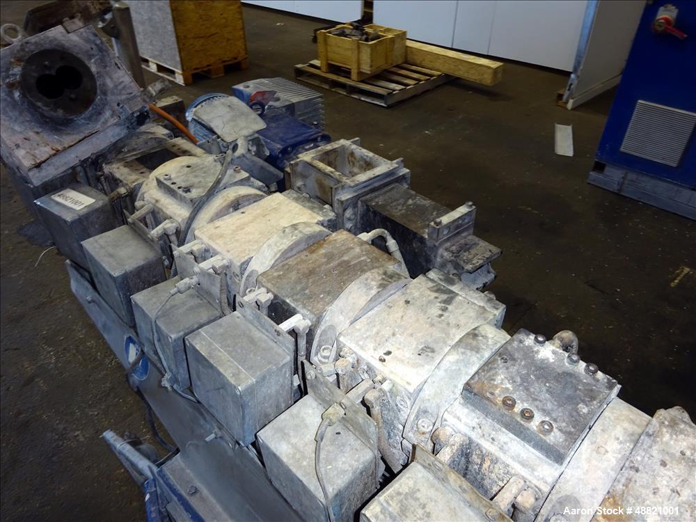 Used Berstoff Twin Screw Extruder, Type ZE 40Ax44D-UTX.
