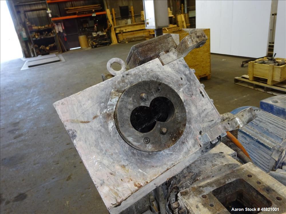 Used Berstoff Twin Screw Extruder, Type ZE 40Ax44D-UTX.