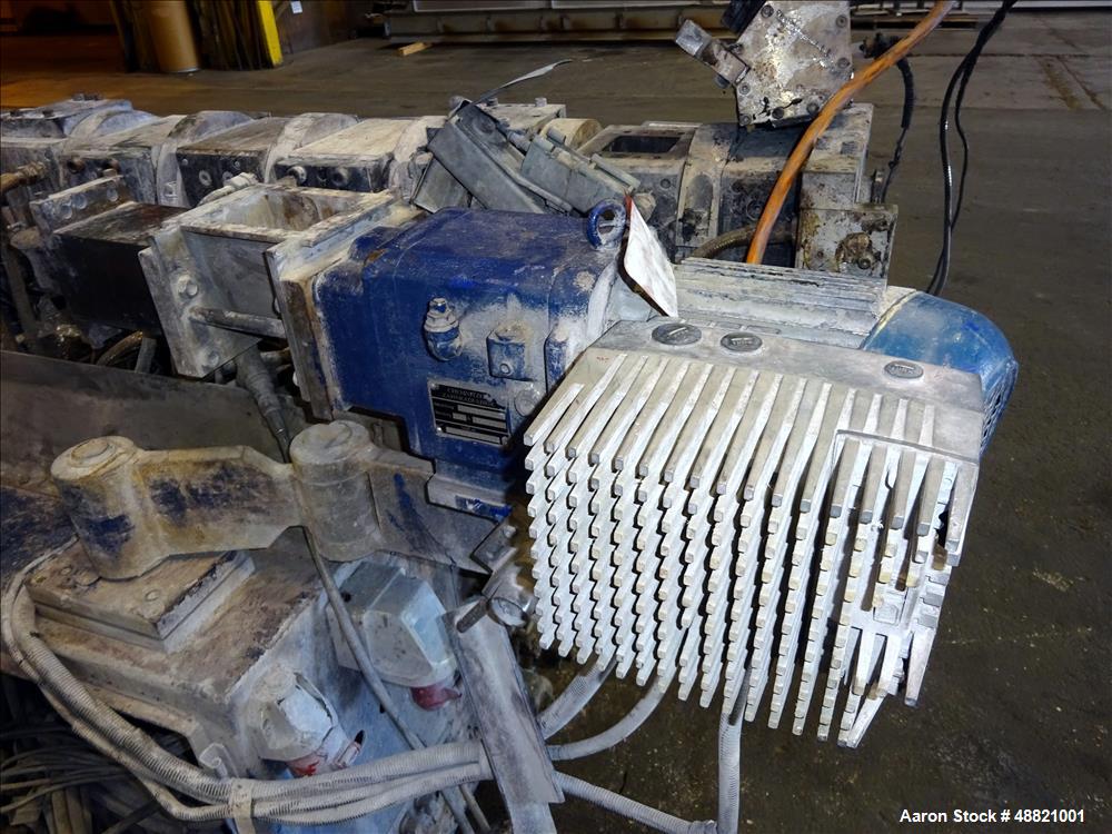Used Berstoff Twin Screw Extruder, Type ZE 40Ax44D-UTX.