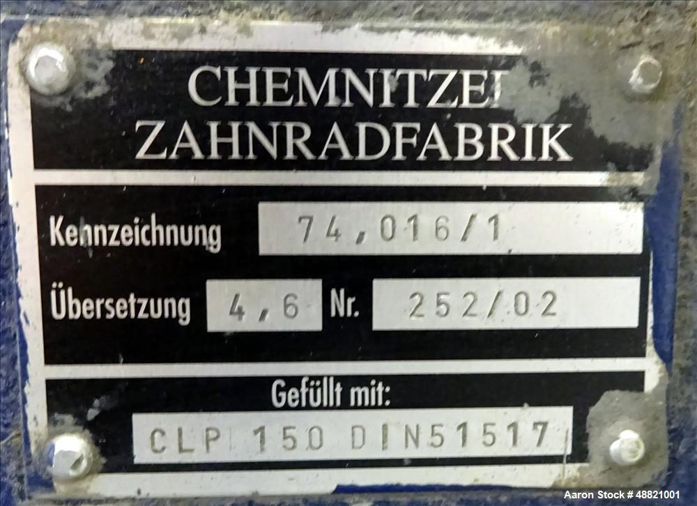 Used Berstoff Twin Screw Extruder, Type ZE 40Ax44D-UTX.