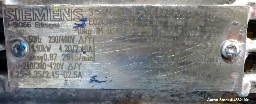 Used Berstoff Twin Screw Extruder, Type ZE 40Ax44D-UTX.
