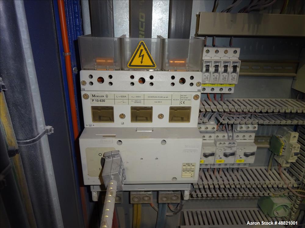 Used Berstoff Twin Screw Extruder, Type ZE 40Ax44D-UTX.